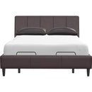  Palliser Prairie California King Upholstered Platform Bed 77136-C1/79006-CM/79005-CA-CLASSIC-BURGUNDY IMAGE 3