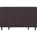  Palliser Prairie California King Upholstered Platform Bed 77136-C1/79006-CM/79005-CA-CLASSIC-BURGUNDY IMAGE 6