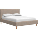  Palliser Sebring California King Upholstered Platform Bed 77137-C1/79006-CR/79005-CW-PESCARA-PEBBLE IMAGE 1