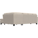  Palliser Marymount Leather 2 pc Sectional 77332-12/77332-35-BALI-SILK IMAGE 3