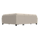  Palliser Marymount Leather 2 pc Sectional 77332-12/77332-40-BALI-SILK IMAGE 3