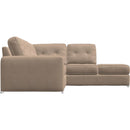  Palliser Pachuca Fabric 2 pc Sectional 77615-07/77615-35-TORREY-CASHMERE IMAGE 2