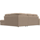  Palliser Pachuca Fabric 2 pc Sectional 77615-07/77615-35-TORREY-CASHMERE IMAGE 3