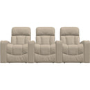  Palliser Paragon 41417 3-Seat Power Straight Home Theater Seating - Bali Harvest IMAGE 3