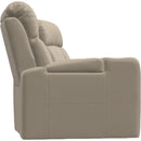  Palliser Paragon 41417 3-Seat Power Curved Home Theater Seating - Bali Harvest IMAGE 3