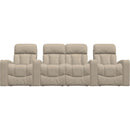  Palliser Paragon 41417 4-Seat Power Straight Home Theater Seating - Bali Harvest IMAGE 3