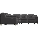  Palliser Apex Power Reclining Leather 6 pc Sectional 44008-5H/44008-F2/44008-1H/44008-19/44008-S1/44008-4H-REIN-BASALT IMAGE 3
