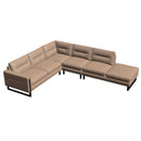  Palliser Brookes Fabric 3 pc Sectional 77696-39/77696-10/77696-19-BASILICA-CLAMBAKE IMAGE 1