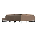  Palliser Brookes Fabric 3 pc Sectional 77696-39/77696-10/77696-19-BASILICA-CLAMBAKE IMAGE 3
