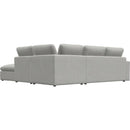  Palliser Dawson Fabric 3 pc Sectional 77803-92/77803-11/77803-19-BURLESON-FOG IMAGE 3