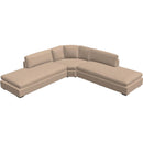  Palliser Ensemble Roll Arm Fabric 3 pc Sectional 77919-20/77919-9W/77919-19-TORREY-CASHMERE IMAGE 1