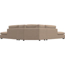  Palliser Ensemble Roll Arm Fabric 3 pc Sectional 77919-20/77919-9W/77919-19-TORREY-CASHMERE IMAGE 3