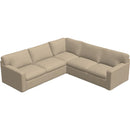  Palliser Madison Sleep Fabric Queen Sleeper Sectional 77660-92/77660-11/77660-29-CATRIN-GRECIAN-LINEN IMAGE 1