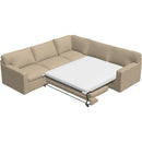  Palliser Madison Sleep Fabric Queen Sleeper Sectional 77660-92/77660-11/77660-29-CATRIN-GRECIAN-LINEN IMAGE 2