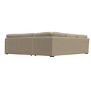  Palliser Madison Sleep Leather Queen Sleeper Sectional 77660-39/77660-29-CATRIN-GRECIAN-LINEN IMAGE 4