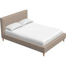  Palliser Sebring King Upholstered Platform Bed 77137-K1/79006-KR/79005-KW-PESCARA-PEBBLE IMAGE 2