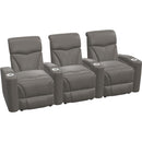  Palliser Vivid 41095 3 pc Straight Home Theather Seating - Bali Marble IMAGE 1