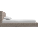  Palliser Sebring King Upholstered Platform Bed with Storage 77137-K1/79006-KL/79005-KG-COBBLESTONE-MARBLE IMAGE 4