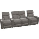 Palliser Vivid 41095 4 pc Straight Home Theather Seating - Bali Marble IMAGE 1