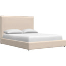  Palliser Sebring King Upholstered Platform Bed with Storage 77137-K2/79006-KL/79005-KG-VALLEY-CREAM IMAGE 1