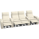  Palliser Vertex Leather 4-Seat Home Theatre Seating 41470-2L/41470-2L/41470-3L/41470-3L-SOLANA-TUSK IMAGE 2
