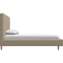  Palliser Sebring California King Upholstered Platform Bed with Storage 77137-C2/79006-CD/79004-CB/79005-CW-CATRIN-GRECIAN-LINEN IMAGE 4