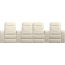  Palliser Vertex Leather 4-Seat Home Theatre Seating 41470-2L/41470-9L/41470-7L/41470-3L-SOLANA-TUSK IMAGE 2
