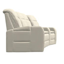  Palliser Vertex Leather 4-Seat Home Theatre Seating 41470-2L/41470-9L/41470-7L/41470-3L-SOLANA-TUSK IMAGE 3