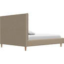  Palliser Sebring Queen Upholstered Platform Bed with Storage 77137-Q2/79006-QD/79004-QB/79005-QW-CATRIN-GRECIAN-LINEN IMAGE 5