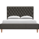 Palliser Vineyard Queen Upholstered Platform Bed 77138-Q2/79006-QR/79005-QW-SARATOGA-MARSH IMAGE 3