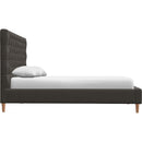  Palliser Vineyard Queen Upholstered Platform Bed 77138-Q2/79006-QR/79005-QW-SARATOGA-MARSH IMAGE 4