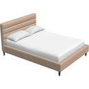  Palliser Novella Full Upholstered Panel Bed 77141-F1/79006-FR/79005-FW-TORREY-CASHMERE IMAGE 1