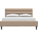  Palliser Novella Full Upholstered Panel Bed 77141-F1/79006-FR/79005-FW-TORREY-CASHMERE IMAGE 2