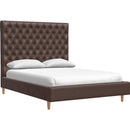  Palliser Vineyard King Upholstered Platform Bed with Storage 77138-K3/79006-KD/79004-KB/79005-KW-CLASSIC-MOCHA IMAGE 1