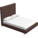  Palliser Vineyard King Upholstered Platform Bed with Storage 77138-K3/79006-KD/79004-KB/79005-KW-CLASSIC-MOCHA IMAGE 2