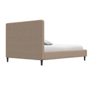  Palliser Novella King Upholstered Panel Bed 77141-K2/79006-KR/79005-KW-TORREY-CASHMERE IMAGE 5
