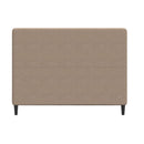  Palliser Novella King Upholstered Panel Bed 77141-K2/79006-KR/79005-KW-TORREY-CASHMERE IMAGE 6