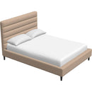  Palliser Novella California King Upholstered Panel Bed 77141-C2/79006-CR/79005-CW-TORREY-CASHMERE IMAGE 1