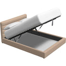  Palliser Novella Full Upholstered Panel Bed with Storage 77141-F1/79006-FL/79005-FG-TORREY-CASHMERE IMAGE 2