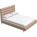  Palliser Novella Queen Upholstered Panel Bed with Storage 77141-Q2/79006-QD/79004-QB/79005-QW-TORREY-CASHMERE IMAGE 1