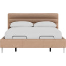  Palliser Novella King Upholstered Platform Bed 77141-K1/79006-KM/79005-KA-CLASSIC-BUFF IMAGE 3