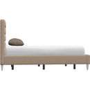  Palliser Novella Queen Upholstered Platform Bed 77141-Q2/79006-QM/79005-QA-TORREY-CASHMERE IMAGE 6