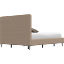  Palliser Novella Queen Upholstered Platform Bed 77141-Q2/79006-QM/79005-QA-TORREY-CASHMERE IMAGE 7