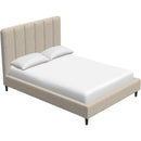  Palliser Verttia King Upholstered Panel Bed 77140-K2/79006-KR/79005-KW-DREAMY-COCOA IMAGE 1