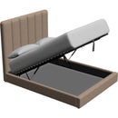  Palliser Verttia Full Upholstered Panel Bed with Storage 77140-F3/79006-FL/79005-FG-TORREY-CASHMERE IMAGE 2