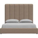  Palliser Verttia King Upholstered Panel Bed with Storage 77140-K3/79006-KL/79005-KG-TORREY-CASHMERE IMAGE 3