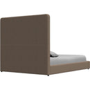  Palliser Verttia King Upholstered Panel Bed with Storage 77140-K3/79006-KL/79005-KG-TORREY-CASHMERE IMAGE 8