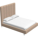  Palliser Verttia California King Upholstered Panel Bed with Storage 77140-C3/79006-CD/79004-CB/79005-CW-TORREY-CASHMERE IMAGE 1
