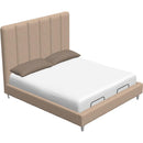  Palliser Verttia Queen Upholstered Platform Bed with Storage 77140-Q3/79006-QM/79005-QA-TORREY-CASHMERE IMAGE 1
