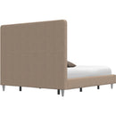  Palliser Verttia Queen Upholstered Platform Bed with Storage 77140-Q3/79006-QM/79005-QA-TORREY-CASHMERE IMAGE 8